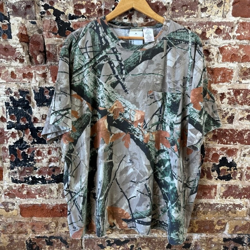 Outfitters Ridge Fusion 3D Camo Short Sleeve Mens T-shirt 2XL XXL